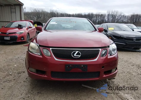 2006 Lexus Gs 300 из США, поврежденный, VIN JTHCH96S060008478